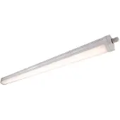Deko-light Lange vochtbestendige LED lamp Tri Proof 43,6 W, alu / grijs / zink, Hal, Kunststof