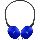 JVC HA-S160M - Vederlichte opvouwbare on-ear hoofdtelefoon - Blauw