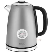 Ecg RK 1700 Magnifica Antraciet | Waterkoker | inhoud 1,7 liter | 1850-2200 W | roestvrijstalen afwerking | temperatuurindicator