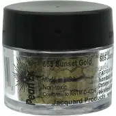 Jacquard pigment poeder Deep Gold 3 gr - creatief knutselen.