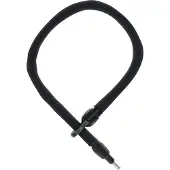 ABUS frame slot-insteekketting IvyTex Adaptor Chain 6KS - fietsslot met vuil- en vochtafstotende hoes - 6 mm dikke ketting - zwart