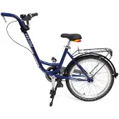 Roland ADD+ MeeFiets (bev.a/drager) Nexus 3 freewheel blauw