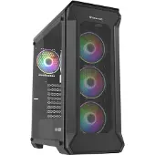 Genesis NPC-1518, behuizing IRID 505 ARGB V2 met zichtpaneel, zwart