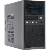 Chieftec Mesh Series CT-01B - Mini-tour - Micro ATX - Geen voeding - USB/Audio