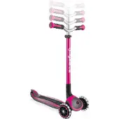 Globber Step MASTER LIGHTS pink met lichtwielen