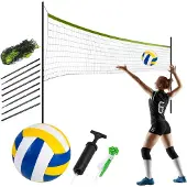 B2X Net en standaard voor volleybal en badminton, 570 cm