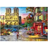 Eurographics Notre Dame Sunset Puzzel (1000 stukjes)