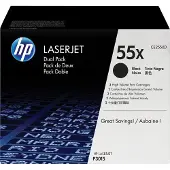 HP Toner 55X (CE255XD) Zwart Multipack Hoge capaciteit