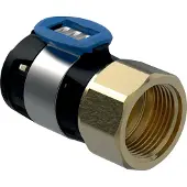 Geberit FlowFit-overgang IG SiBr d75-Rp2 1/2 ÜA