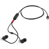 Lenovo Go 4XD1C99220 - Bedraad - Actieve ruisonderdrukking - USB-C - Zwart