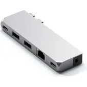 Satechi USB-C Pro Hub Mini: 6-in-1 USB-C adapter, zilver