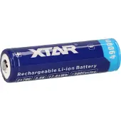XTAR 4900mAh 3.6V 21700 battery with PCB