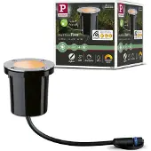 Paulmann 94588 Vloerlamp (inbouw) LED 4.6 W Zwart, RVS
