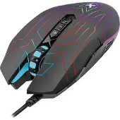 A4Tech X77 Muis Ambidextrous USB Type-A Optische 2400 DPI (Bedraad), Muis, Zwart