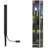 Paulmann Plug & Shine Flarea grondspies lamp 60 cm Flarea, dimbaar, zwart, metaal