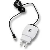 2GO Netoplader voor iPhone en iPad met Lightning-aansluiting, zwart, USB-lader, Wit