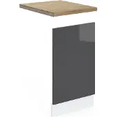 Vicco R-Line Frontpaneel – 45 cm, WB Eik Antraciet Hoogglans
