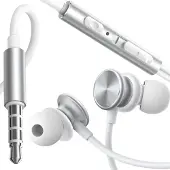 JOYROOM - Oortjes met draad en microfoon - In-Ear Oordopjes - Wit