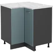 Vicco Hoekkast R-Line Blauw-grijs 75.6 cm WB Marmer, Model 45501
