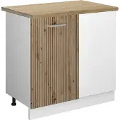 Vicco R-Line Hoekkast – 86 cm, WB Eik Artisanaal eiken