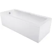 Mexen Cubik rechthoekig bad 170 x 70 met omhulsel, wit - 55031707000X