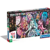Clementoni - Puzzel - 104 Stukjes - Monster High - Kinderpuzzel - Vanaf 6 Jaar