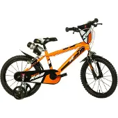Dino Bikes Dino Jongensfiets R88 16 Inch Oranje oranje Staal Kinderfiets
