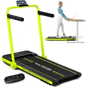 Thunder IMPACT-LIME - Opvouwbare loopband en walkingpad - 12 km/u - Bluetooth - 130 kg