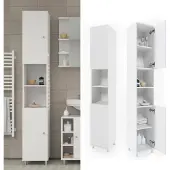 Vicco Fynn Badkamerkast – 30 x 190 cm Wit