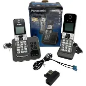 Panasonic KX-TGD322 Draadloze Telefoon - Wit en Zwart