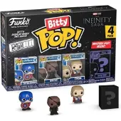 Funko POP! Marvel The Infinity Saga Capitan America Figure Veelkleurig,Transparant Kinderen