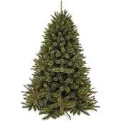 Triumph tree Forest Frosted Kunstboom - Kerstboom met Frosted Naaldtips voor Sfeervolle Sfeer in Huis - Kerstversiering voor Binnen - Rond H185 x Ø130 cm - Groen