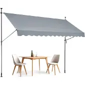 Vevor Klemzonnescherm 350 x 120 cm