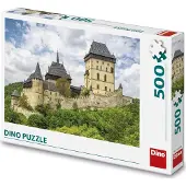 Dino Bikes DINO Puzzel, Kasteel Karlštejn, Tsjechische Republiek, 500 stukjes