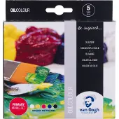 Vincent van Gogh Olieverf primaire mengset | 5 x 20 ml