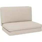 HOMCOM - Bank - 3-in-1 - Inklappbar - Polyester - Beige