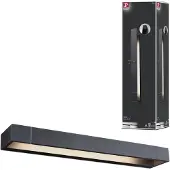 Paulmann Lucille 71205 Wandlamp voor badkamer 17 W Warmwit Zwart