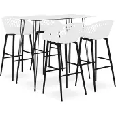 Prolenta Maison Exclusive - Barset, 5-delig, wit