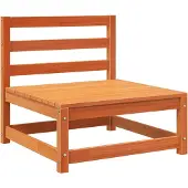 Syfax Tuinbank zonder armleuningen 70x70x67 cm grenenhout wasbruin