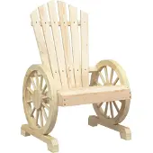 vidaXL Tuinstoel Adirondack massief vurenhout