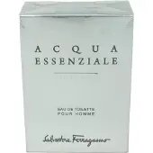 Salvatore Ferragamo Acqua Essenziale Colonia, voor heren, 100 ml, niet navulbaar, bergamot, kardamom, salie, lavendel, bloem van de sinaasappelboom, ambroxan, tonkaboon, vetiver