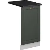 Vicco Fame-Line Vaatwasserfrontpaneel – 45 cm, WB Antraciet Groen-Goud Landhuis
