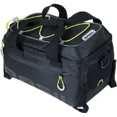 Basil Bagagezak voor bagagedrager, Miles, 7 liter, 32 x 19 x 21 cm - Zwart