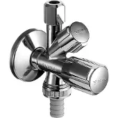 Schell Combinatie hoekregelkraan 1/2" - chroom - 035450699