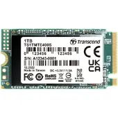 Transcend MTS400S 1 TB NVMe/PCIe M.2 SSD 2242 harde schijf PCIe NVMe 3.0 x4 Retail TS1TMTE400S