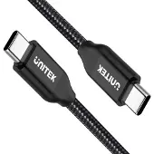 UNITEK C14059BK USB-kabel 2 m USB C Zwart