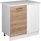 Vicco R-Line Hoekkast – 86 cm, WB Marmer Sonoma