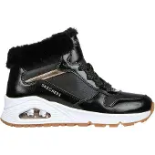 SKECHERS Laarzen 'Stiefel Mädchen 310518L BKRG Kunststoff (Synthetik) in schwarz' zwart