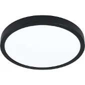 Eglo Connect.Z Plafondlamp Fueva-Z IP44 Rond Zwart Ø 28,5cm