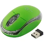 Titanum Titanium draadloze 2,4 GHz optische muis, 3D, USB, Condor, groen